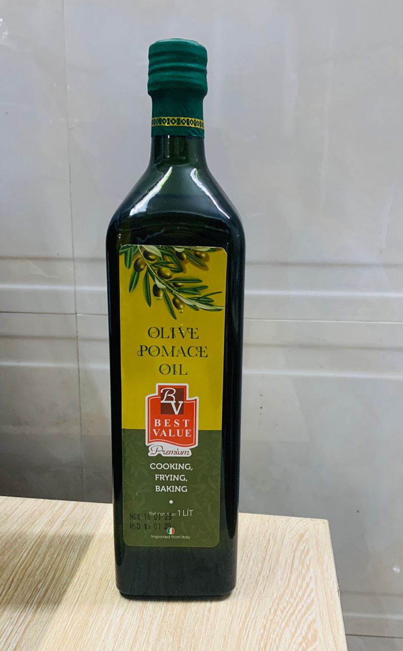Dầu oliu Pomace 1000ml (nhập khẩu Italia)