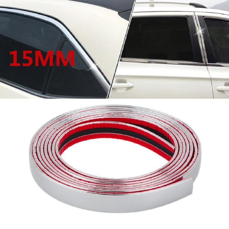 Nẹp viền trang trí chân kính ô tô, xe hơi rộng PHD15 15mm dài 15m