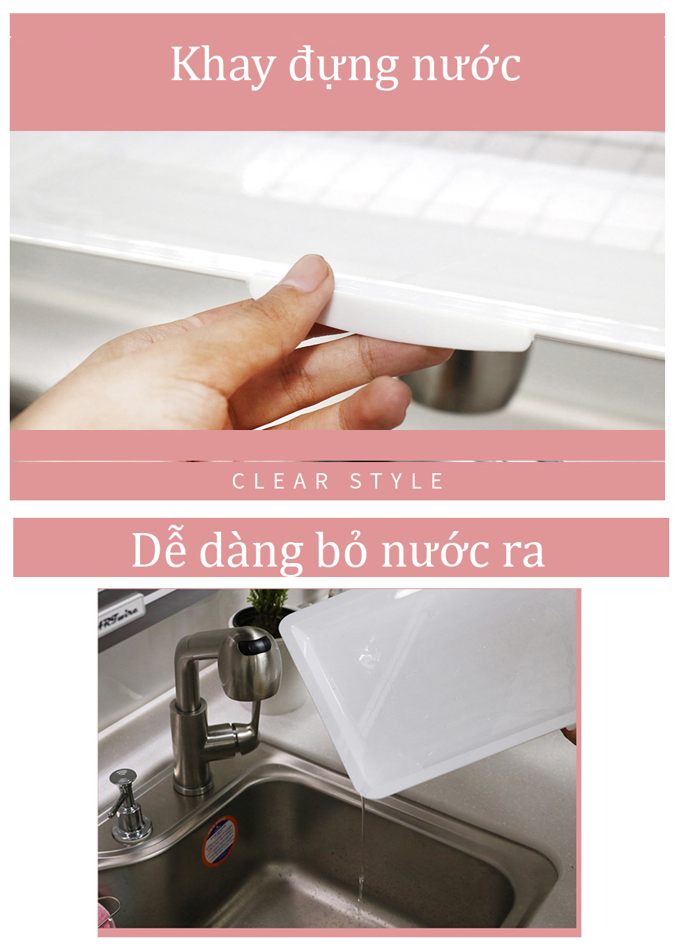 kệ chén bát inox 304, kệ chén bát treo Tủ bếp - ALC A