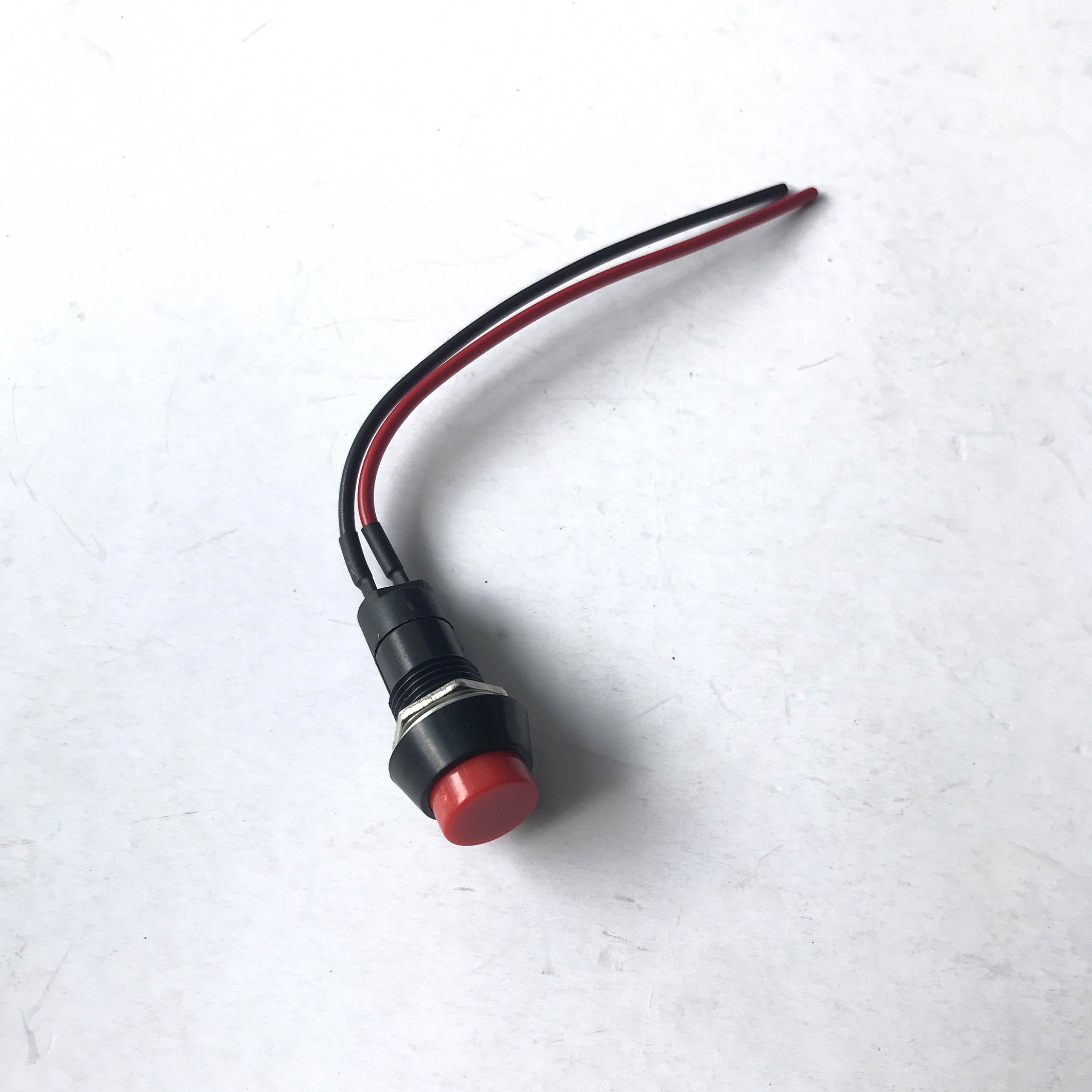 Nút nhấn đề 12mm,công tắc nhấn nhả dùng cho mạch quạt mạch trễ,núm nhấn giữ xanh đỏ