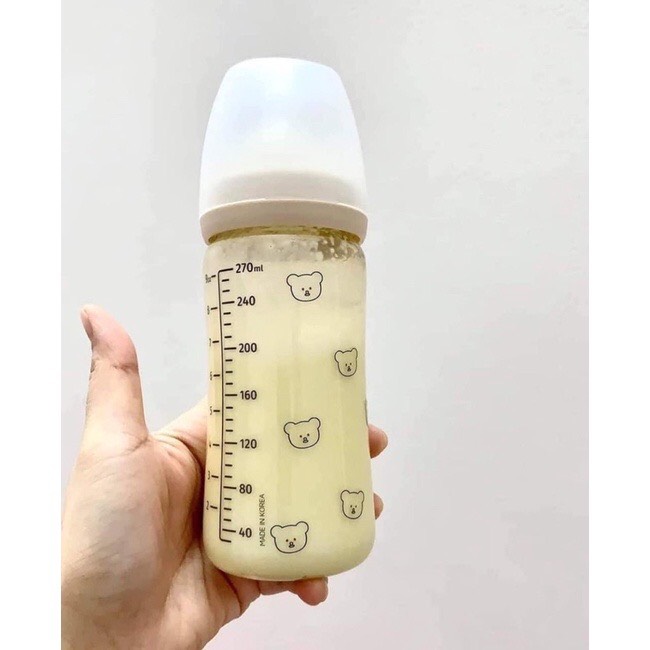 Sticker nhiệt dán bình sữa và đồ dùng cho bé (có chống nước)/ Sticker Gấu