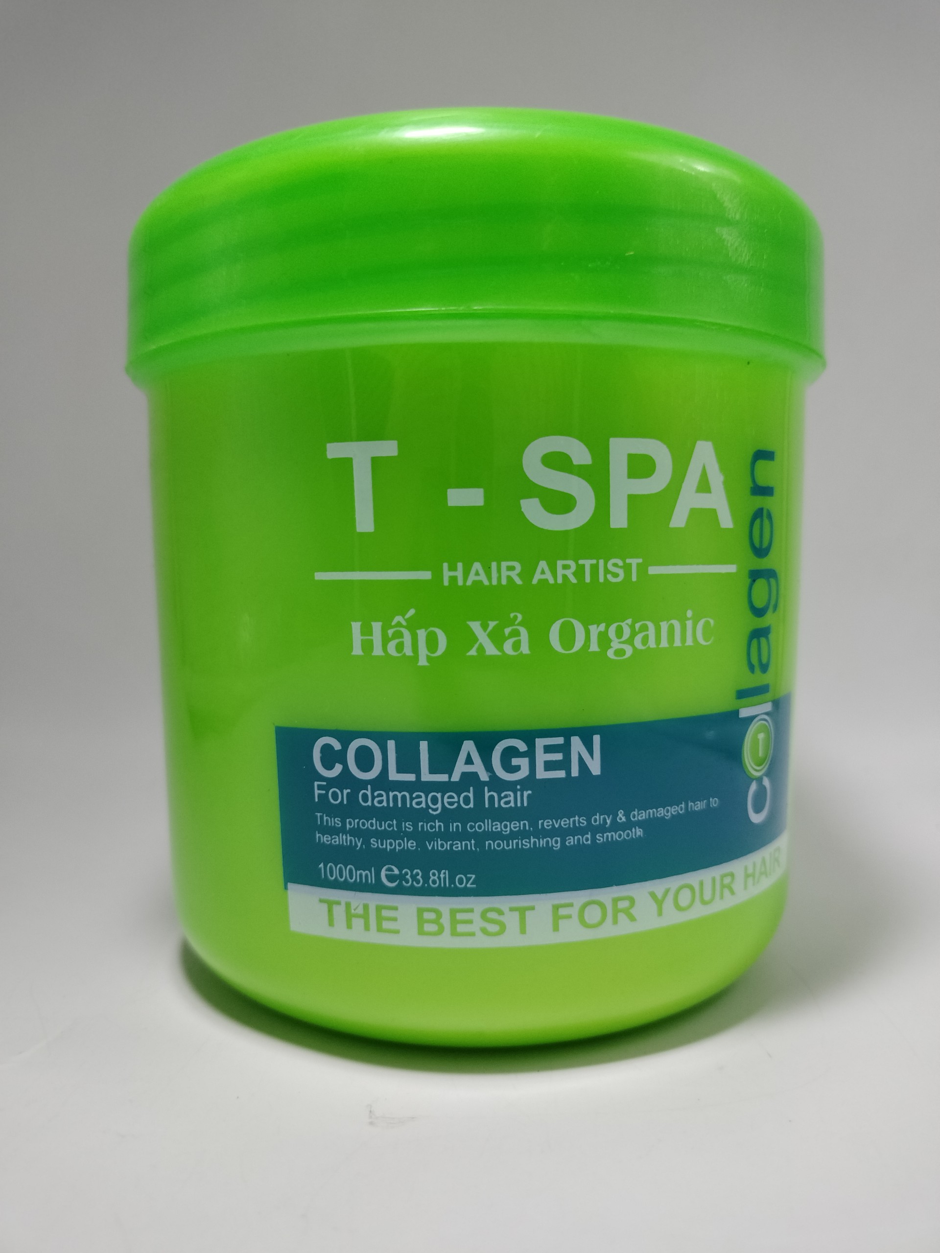Kem ủ tóc hấp dầu t - spa organic collagen