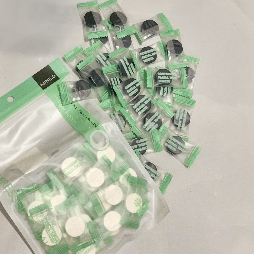 Mặt Nạ Dạng Nén Miniso