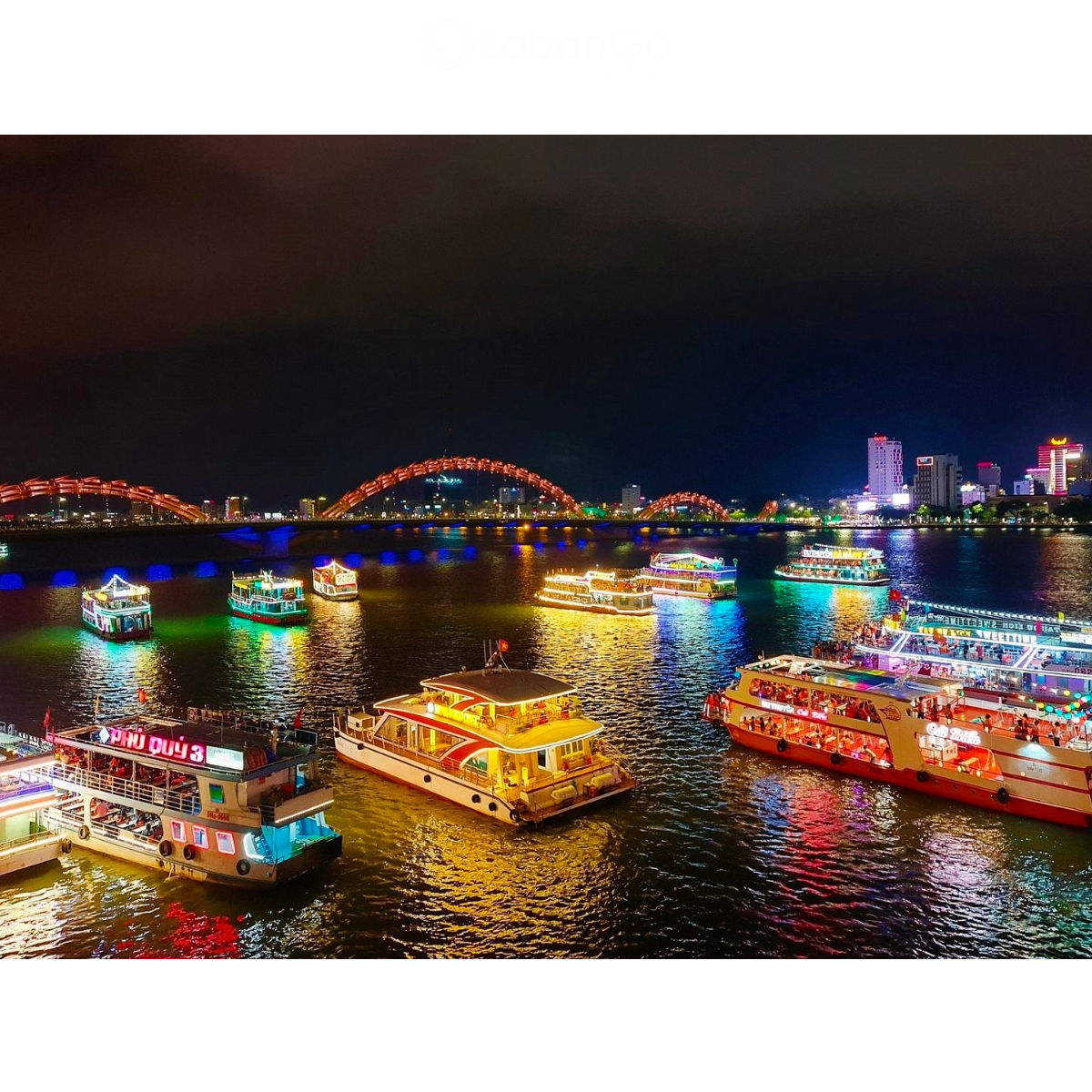 Vé du thuyền Danang Dragon sông Hàn về đêm