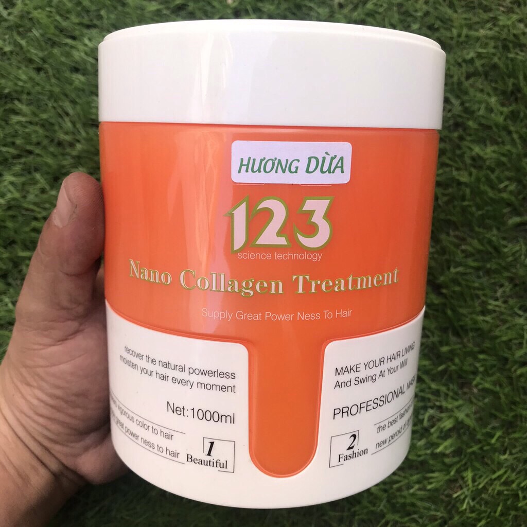 Hấp dầu nano collagen silk 123 1000ml