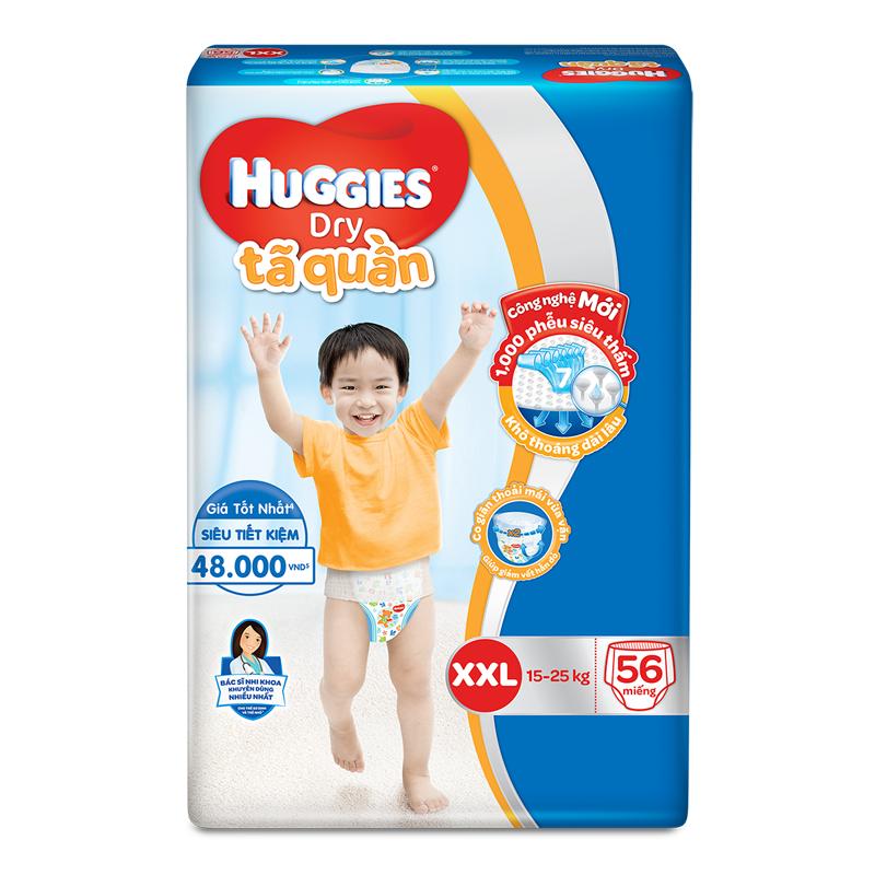 Bỉm quần Huggies XXL56 (15 – 25 kg)