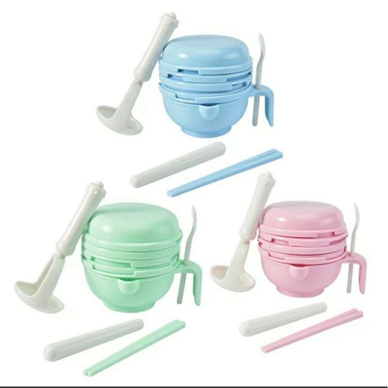 Bộ dụng cụ chế biến ăn dặm 10món cho bé