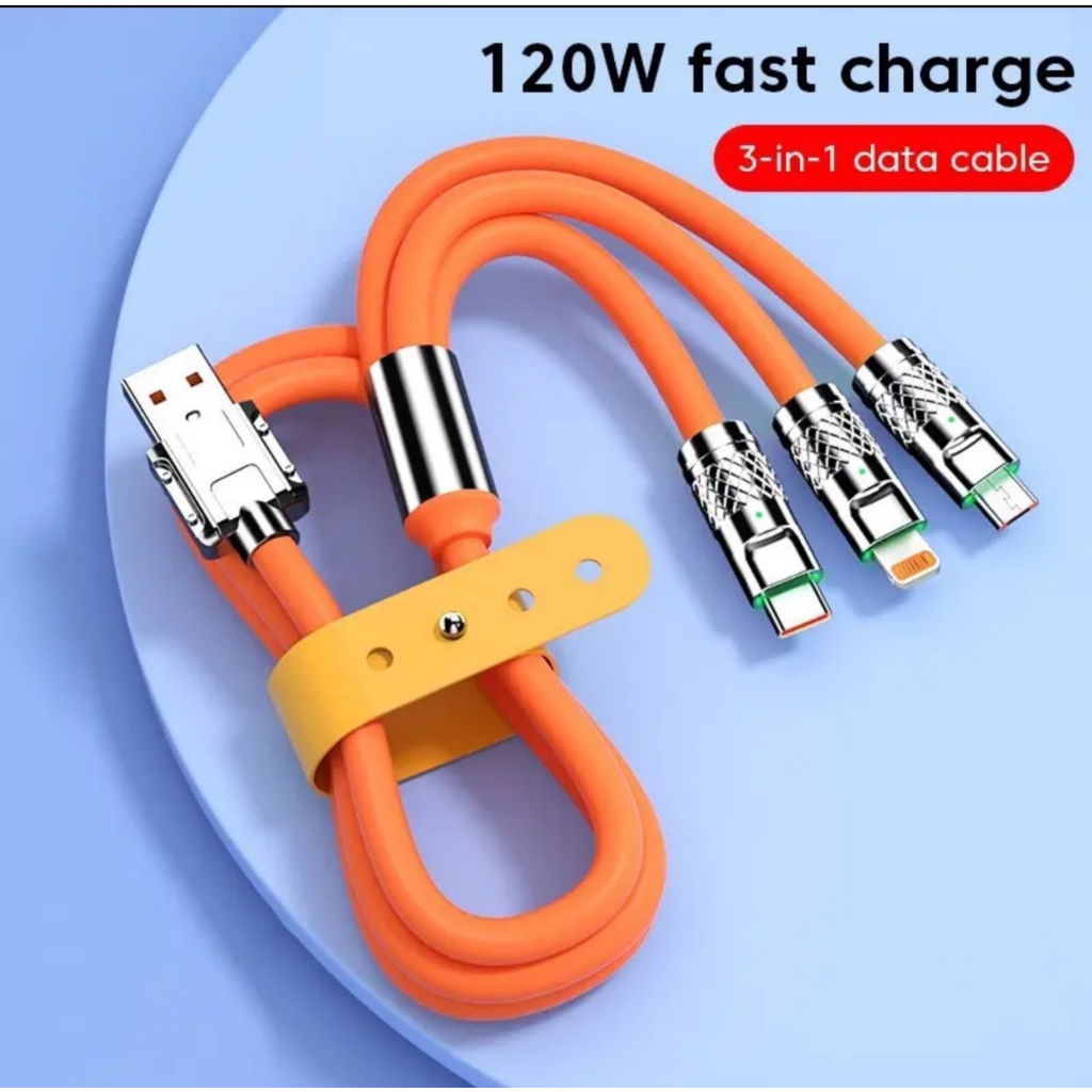 Dây cáp sạc siêu sạc nhanh đa năng 120w tiện dụng