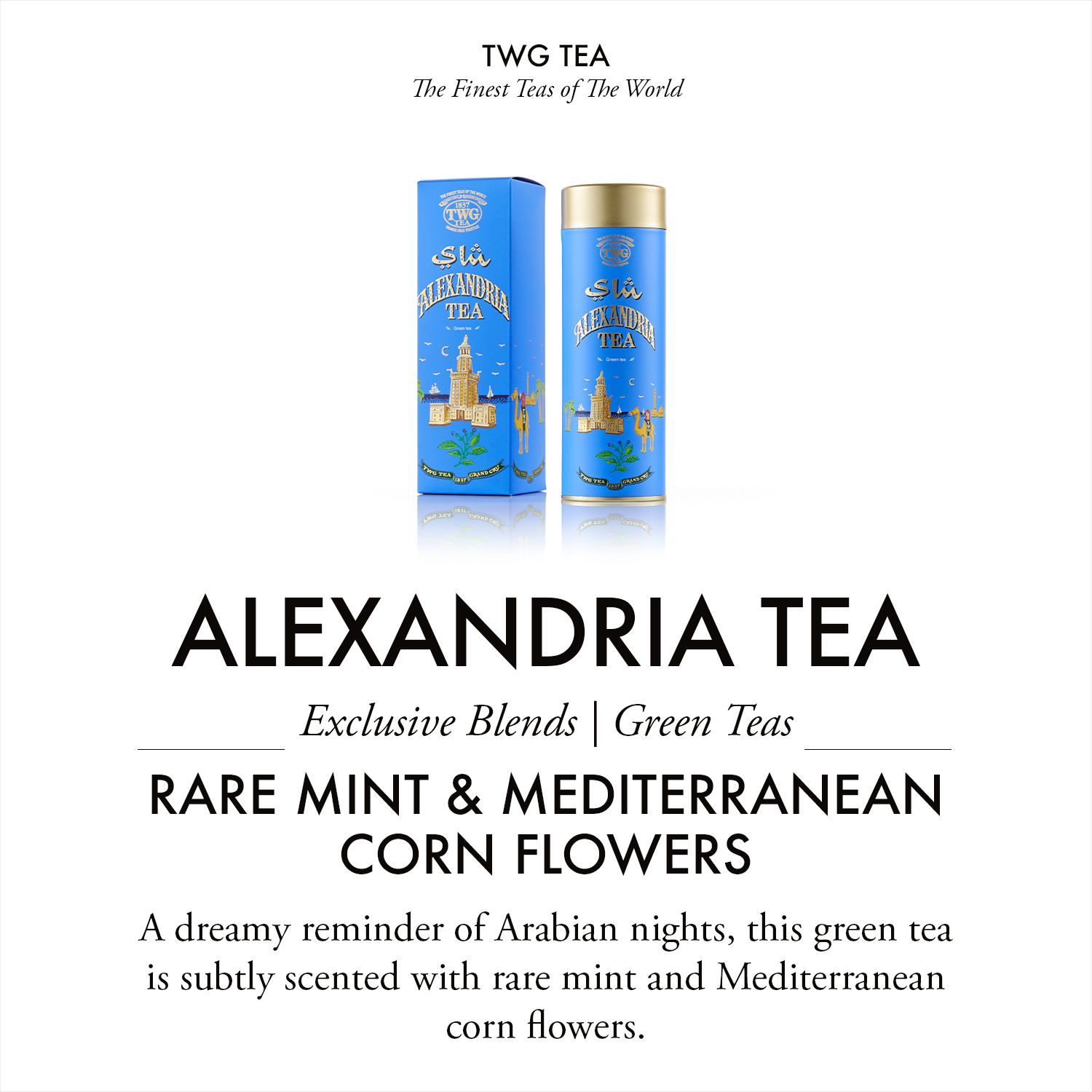 TWG Tea - Alexandria Tea (100g) | Green Tea