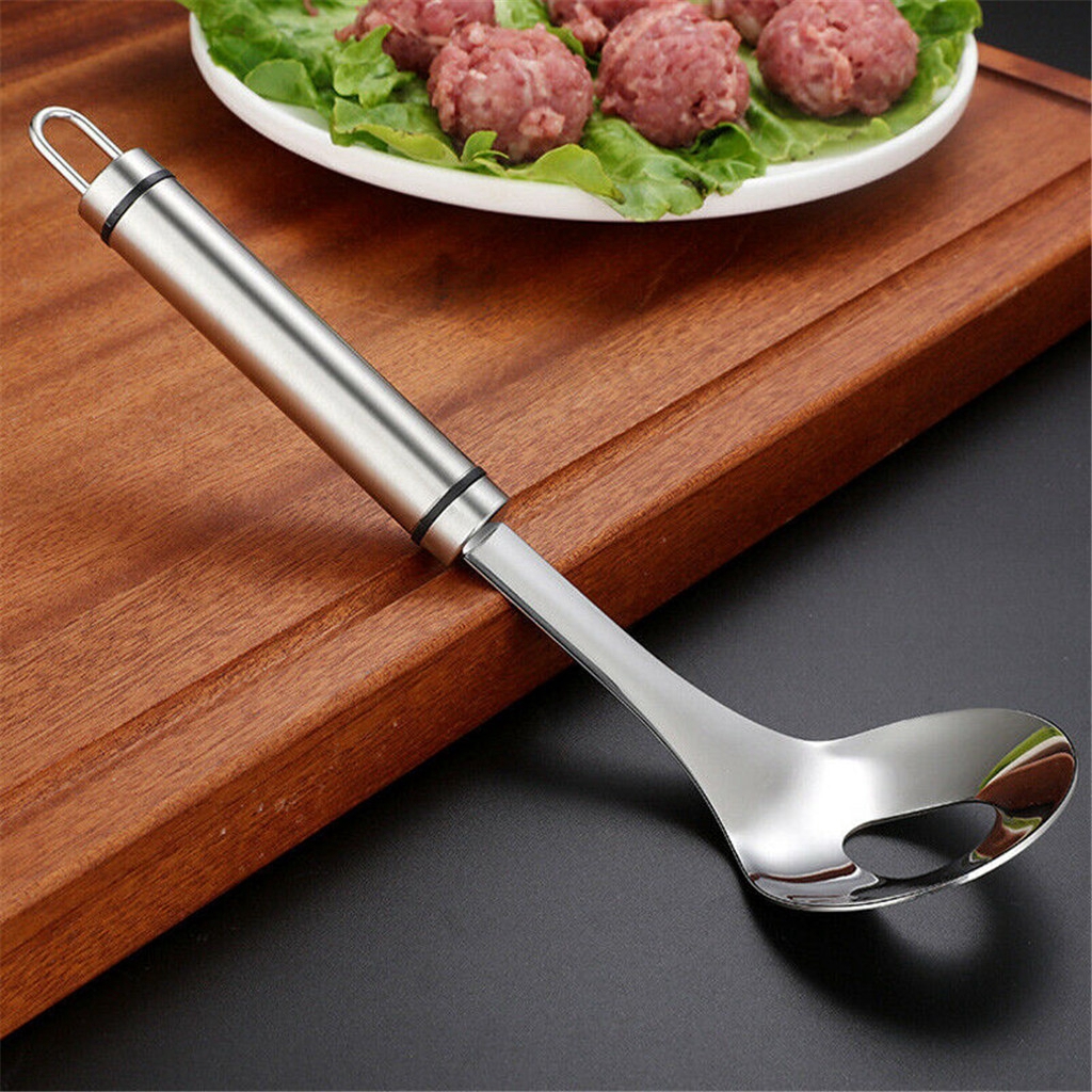 Dụng cụ thìa, muỗng viên thịt inox 304
