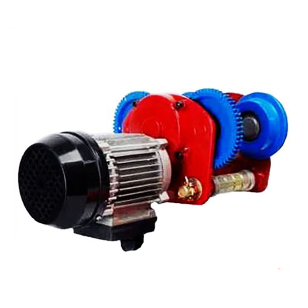 Rùa điện treo tời PA ABG di chuyển tải trọng 500kg 1 tấn, rùa gắn máy tời điện 220V, con lăn chạy điện dùng để nâng hạ hàng hóa có tay bấm điều khiển