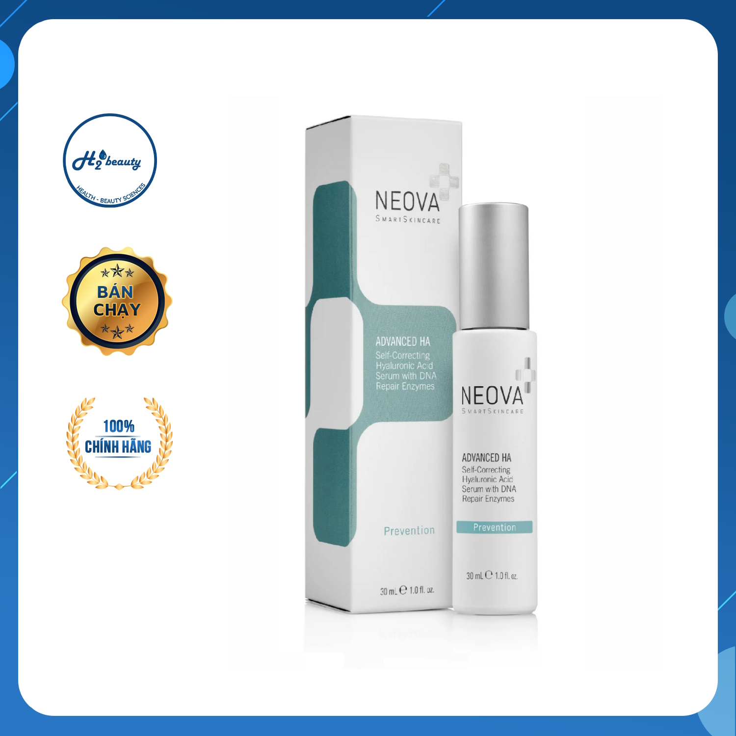 Neova Advanced HA – Serum HA cấp ẩm và phục hồi da
