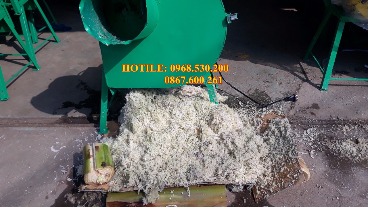 Hót! Máy băm chuối mịn 2HP,Máy băm chuối nguyên cây trộn cám cho g.à vị.t co.n giá siêu rẻ