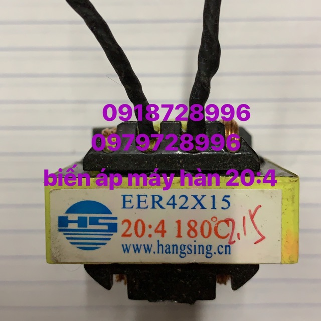Biến áp máy hàn 20:4