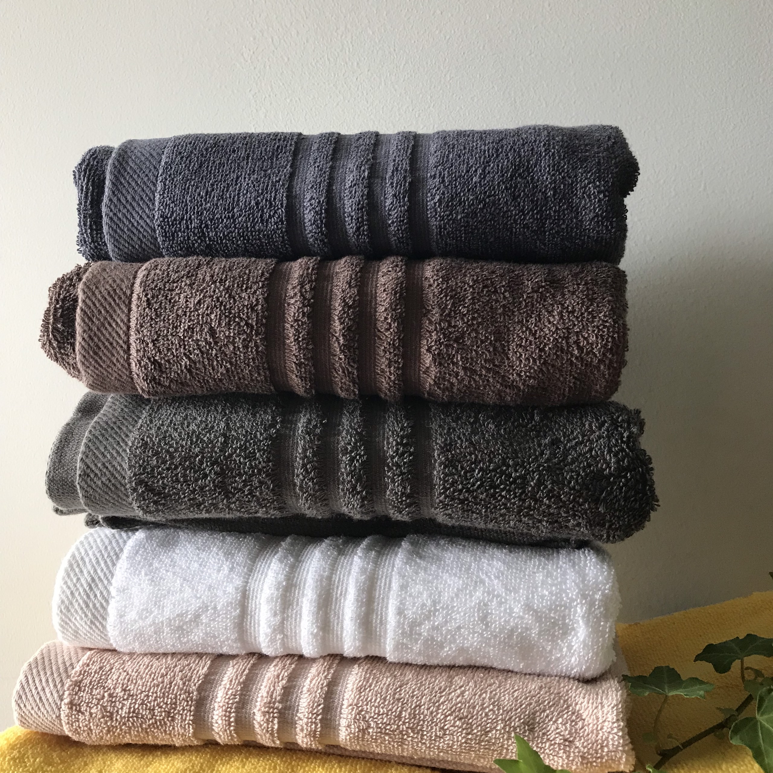 Set 5 towel 100% cotton
