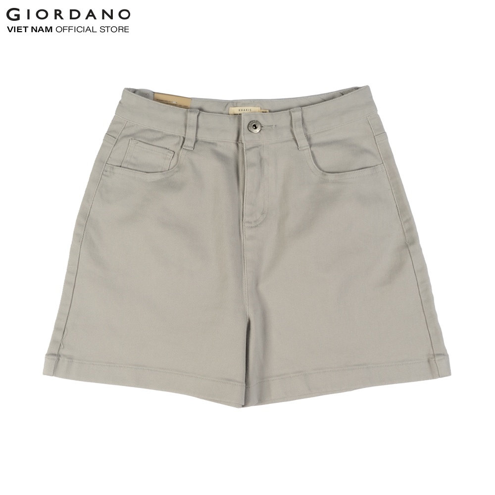 Quần Shorts Denim Nữ Giordano 05403213