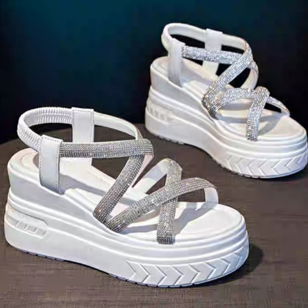 SANDAL XUỒNG QUAI CHÉO ĐÁ