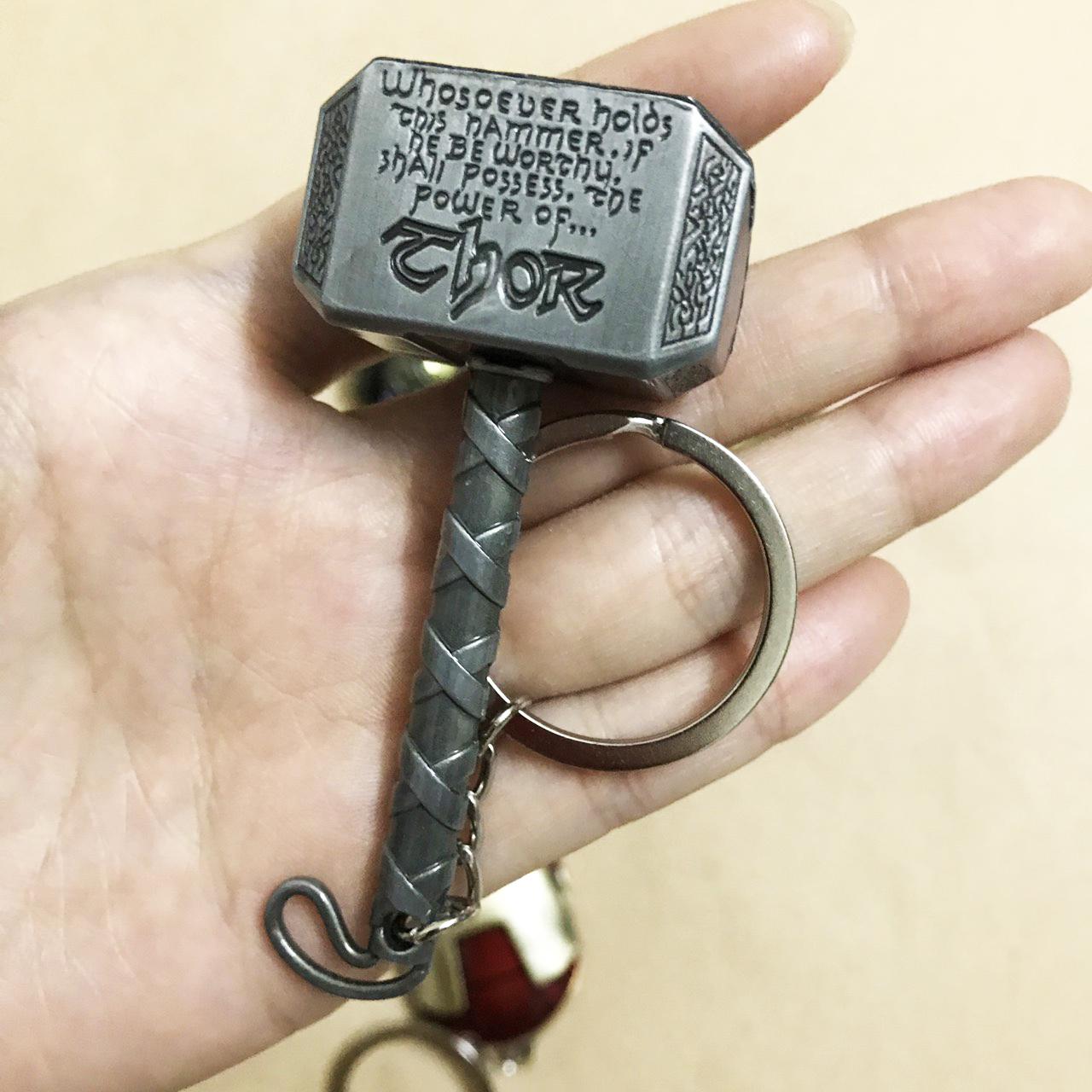Móc Khóa Thor (Búa Thor) Size 8cm - Móc Khóa Avenger Marvel Siêu Anh Hùng
