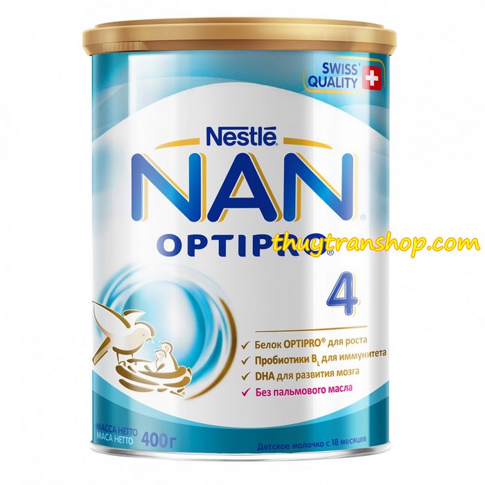 Sữa NAN Nga 800g số 1-2-3-4
