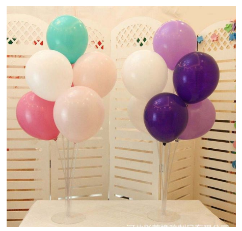 Trụ gắn bóng, trụ dựng bóng bay ảnh thật kèm video dùng trang trí tiệc sinh nhật