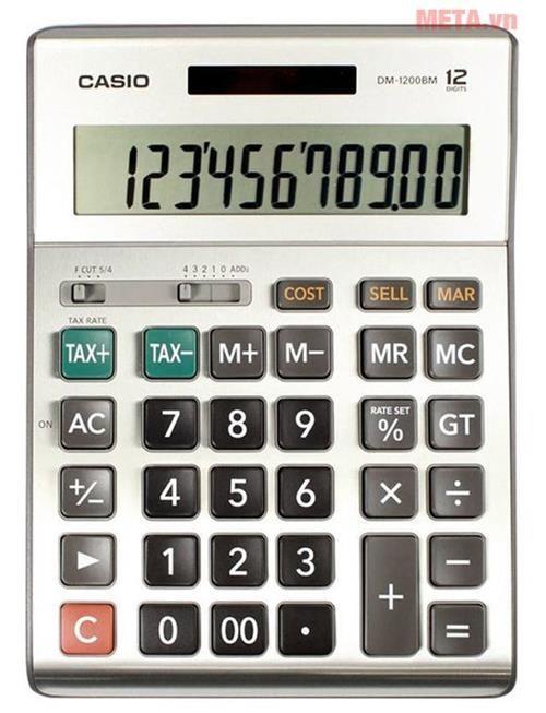 Máy tính để bàn Casio JF-120BM.(bạc)