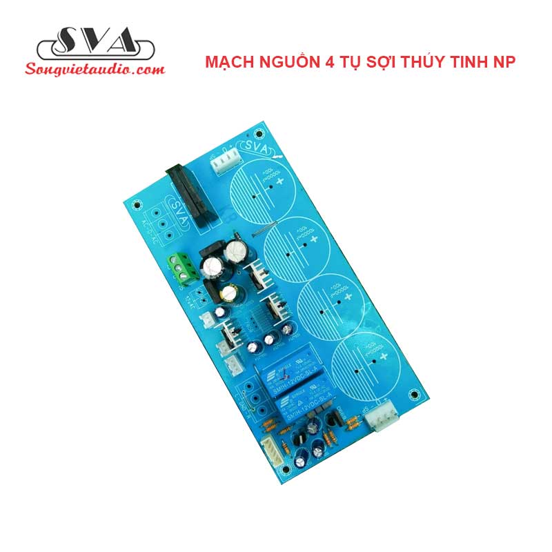 MẠCH NGUỒN 4 TỤ SỢI THỦY TINH (2 KÊNH) NP -  1 MẠCH