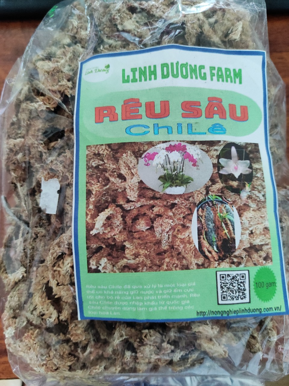 Rêu sâu chi lê loại 1-rêu trồng lan cao cấp .