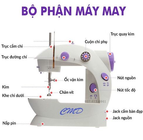 Máy May Để Bàn Nhỏ Gọn – Máy Khâu Mini Gia Đình
