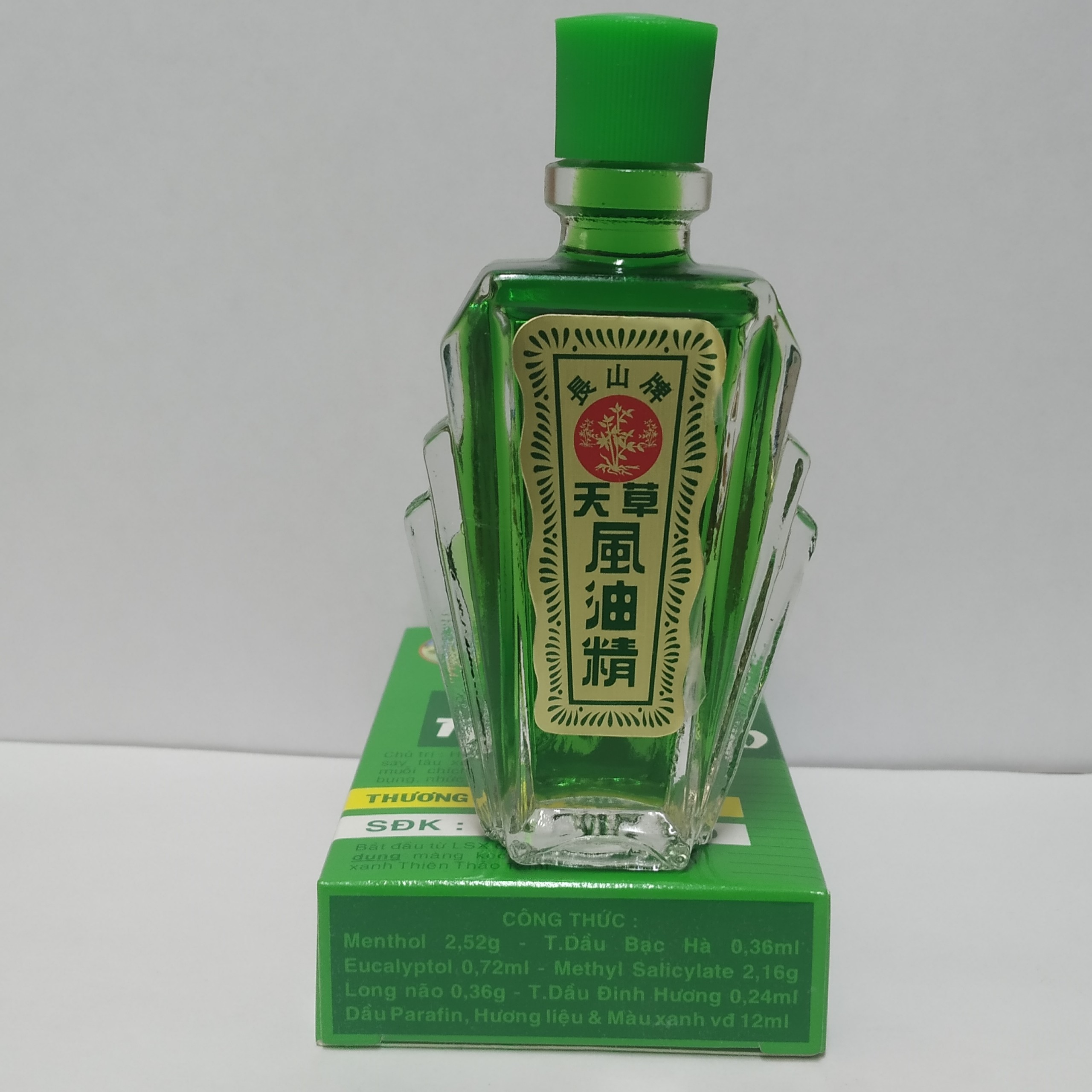 Dầu gió xanh Thiên Thảo 12ml