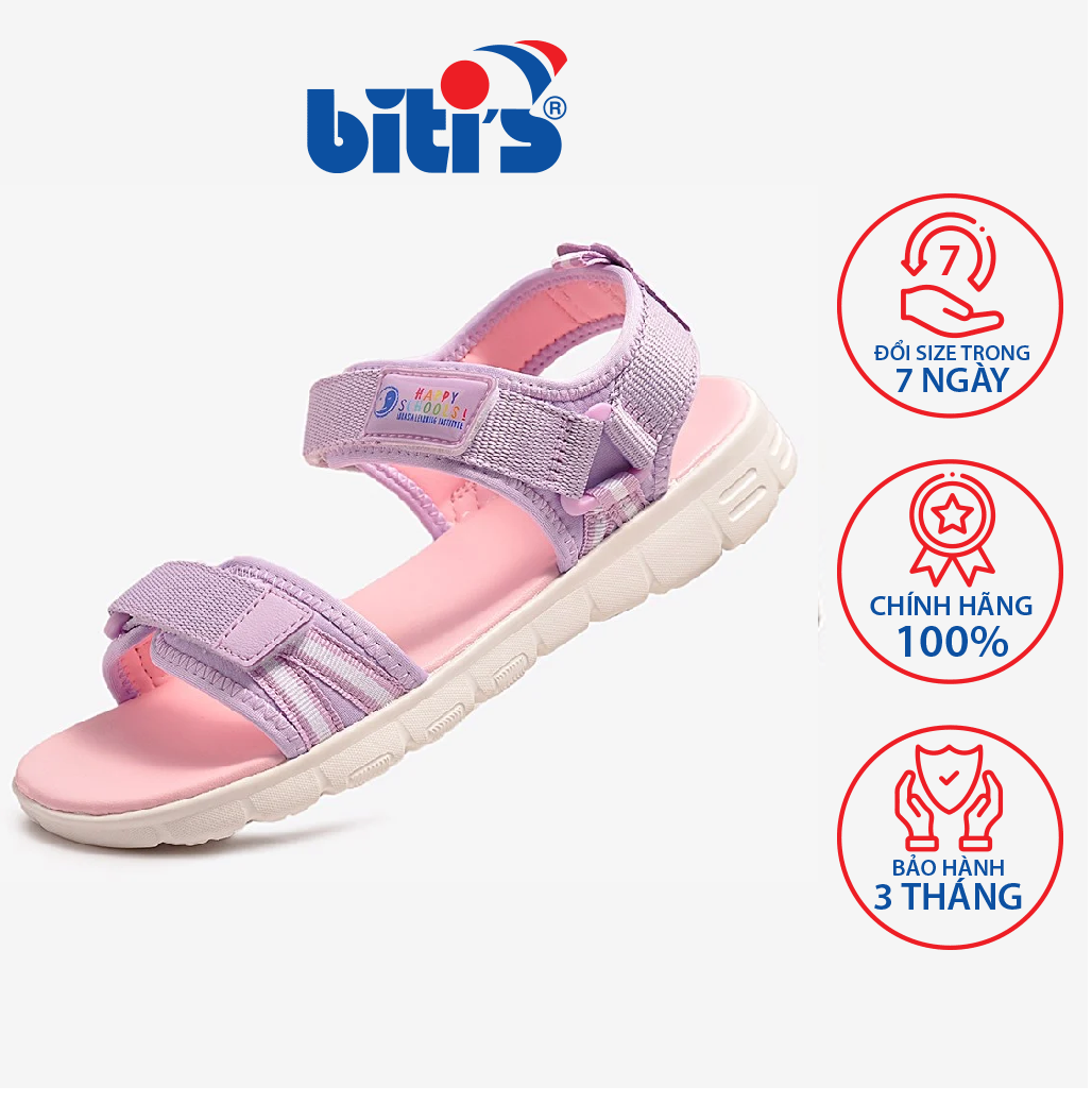 Sandal eva phun bé gái biti's beg001400tim siêu nhẹ
