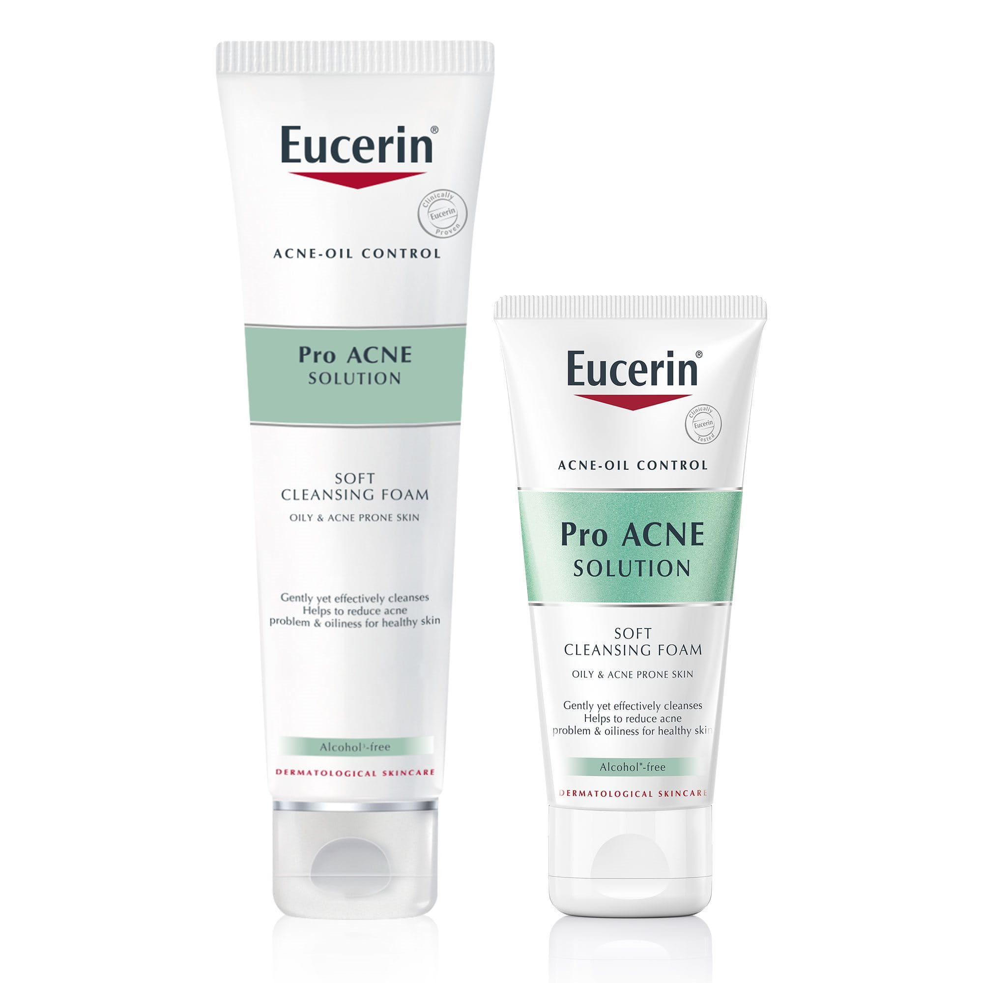 Sữa Rửa Mặt Eucerin Pro Acne Solution Gentle Cleansing Foam - Sữa Rửa Mặt Proacne Cho Da Mụn Tạo Bọt Dịu Nhẹ