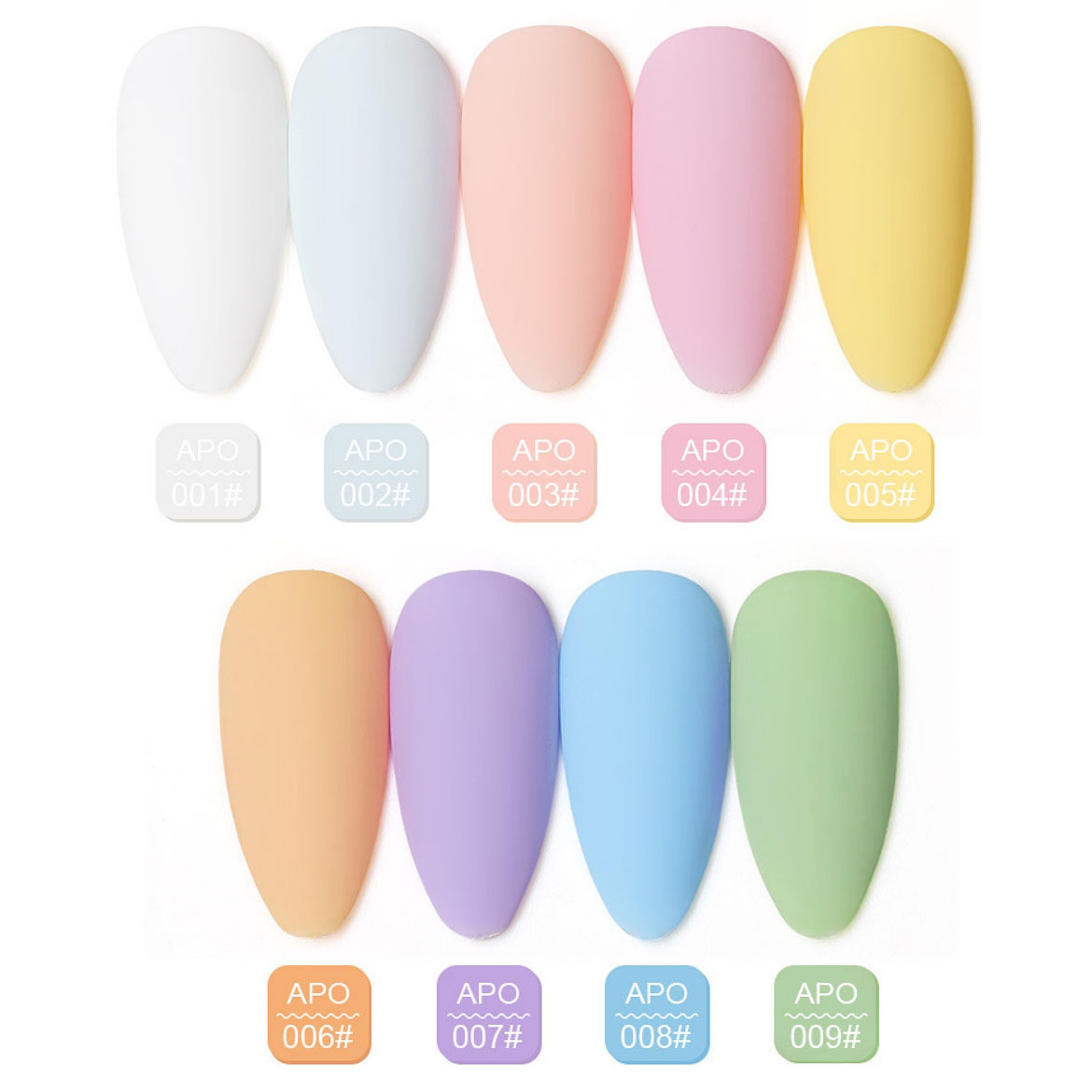 [HCM]Sơn gel AS mã APO
