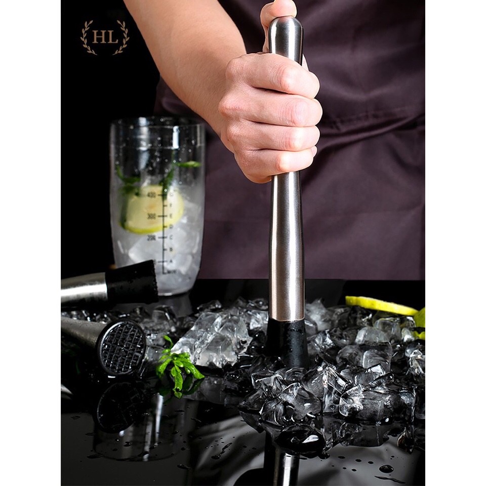 Chày dầm bằng inox, chày pha chế BARTENDER-HL