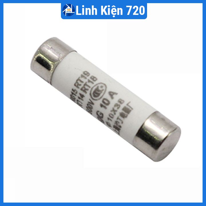 Cầu Chì Sứ 10x38mm 500V dòng