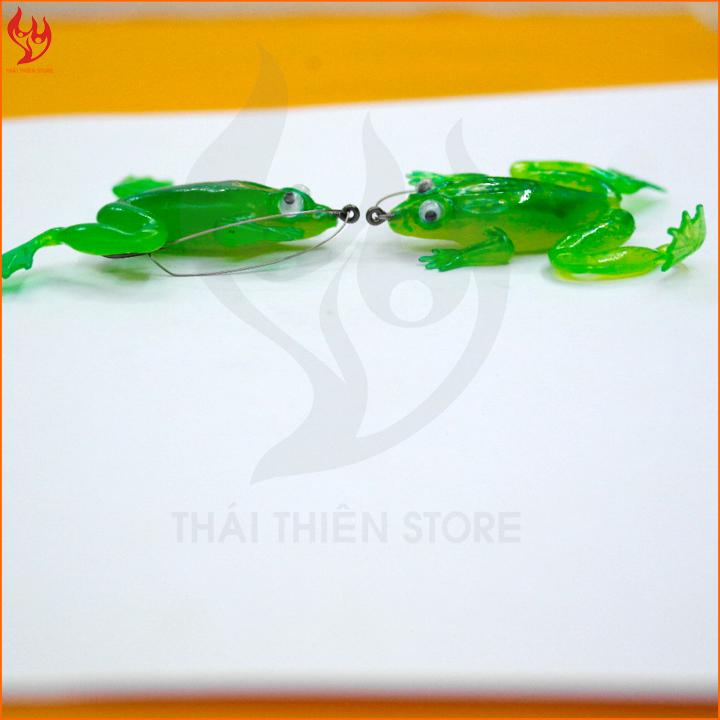 [HCM]Mồi giả nhái xanh