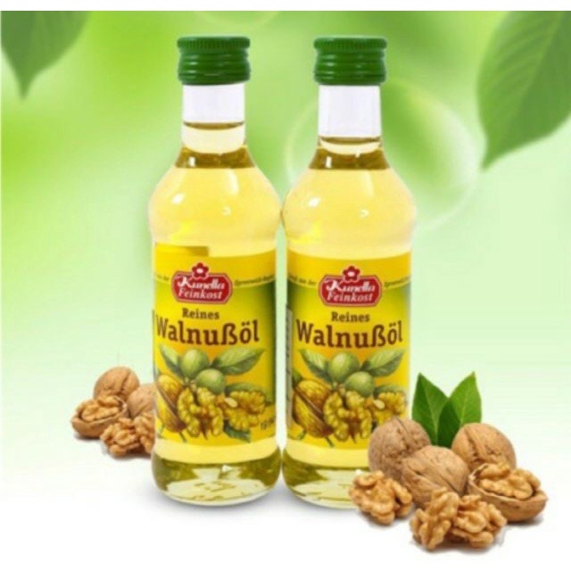 Dầu hạt óc chó Đức Kunella 100ml 09/2025