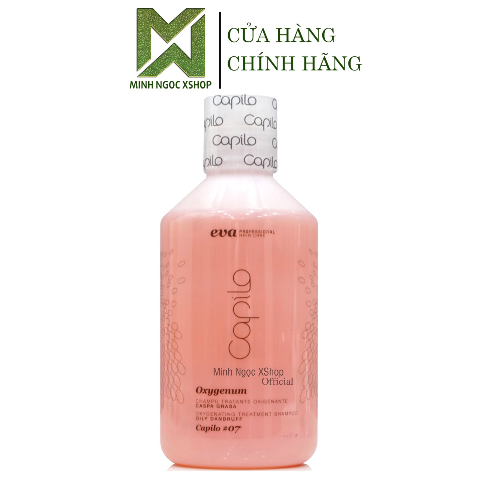 Dầu gội sạch sâu và ngăn gàu Eva Capilo Oxygenum 300ML chính hãng
