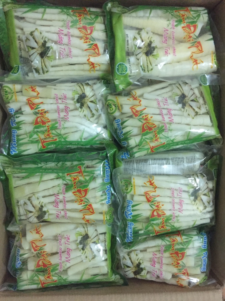 Măng trúc Tây Bắc loại nhỡ 200gr