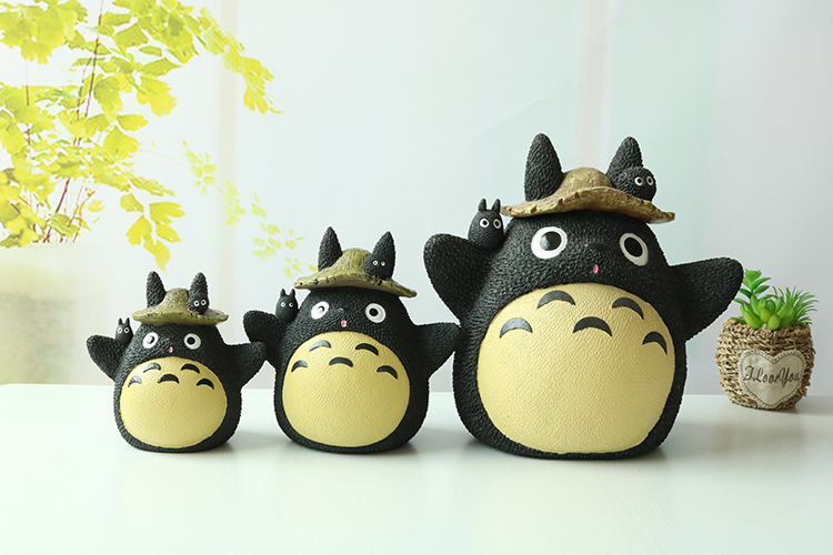 Ống Tiết Kiệm Totoro Đội nón rơm