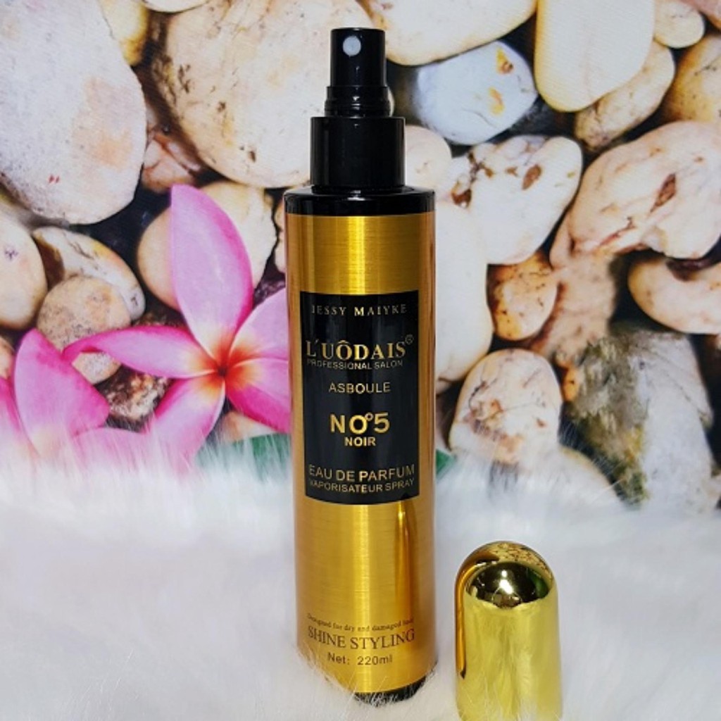 Xịt Dưỡng Tóc Nước Hoa No5 Noir 220ml Phục Hồi Tóc