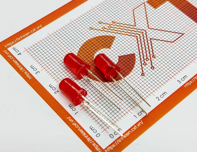 Led 5mm vàng (20c)