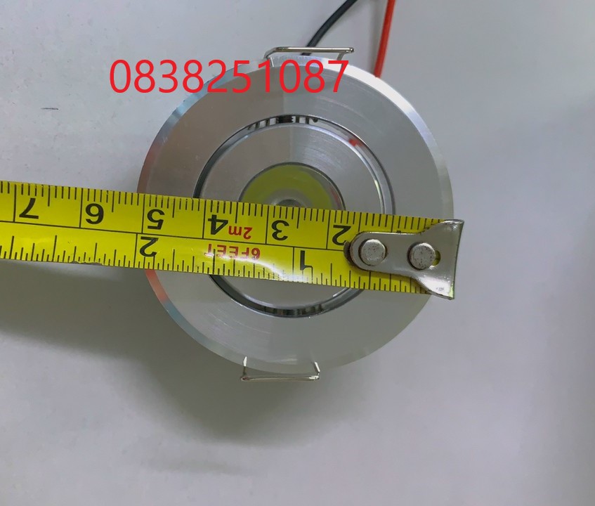 Đèn led âm trần mắt ếch 1w 45mm