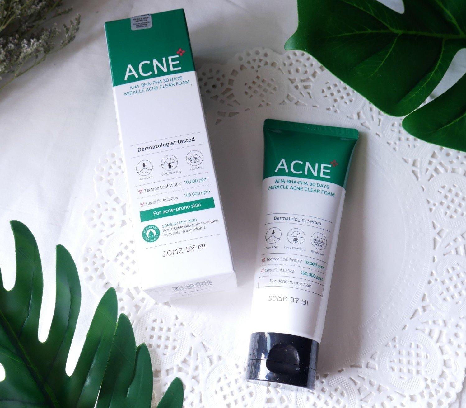 Sữa rửa mặt Some By Mi acne 30days