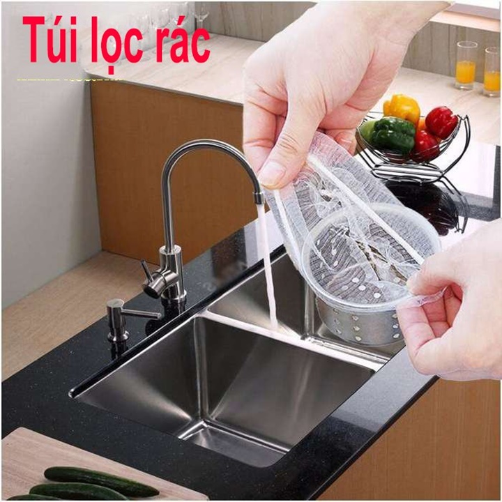 Túi lọc rác bồn rửa chén , túi lưới lọc rác
