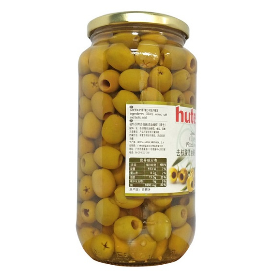 Hũ thủy tinh 1000ml nắp thiết đen