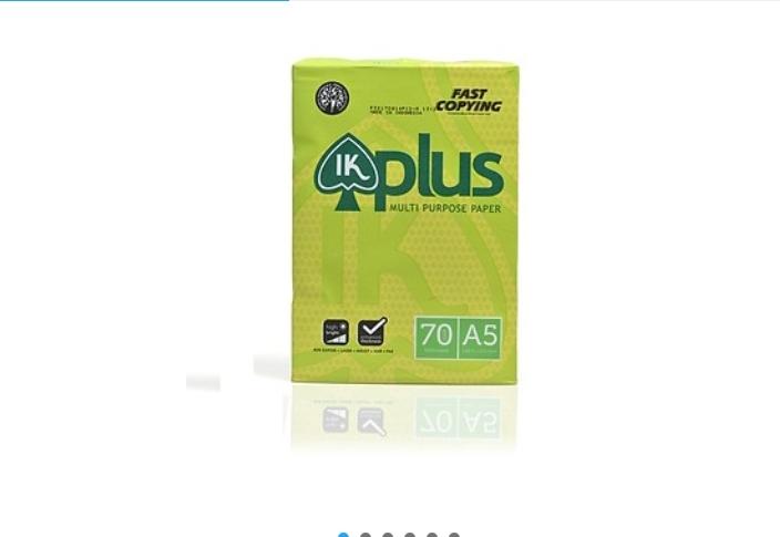 [Lấy mã giảm thêm 30%] Giấy In IK Plus 70gsm - Khổ A5