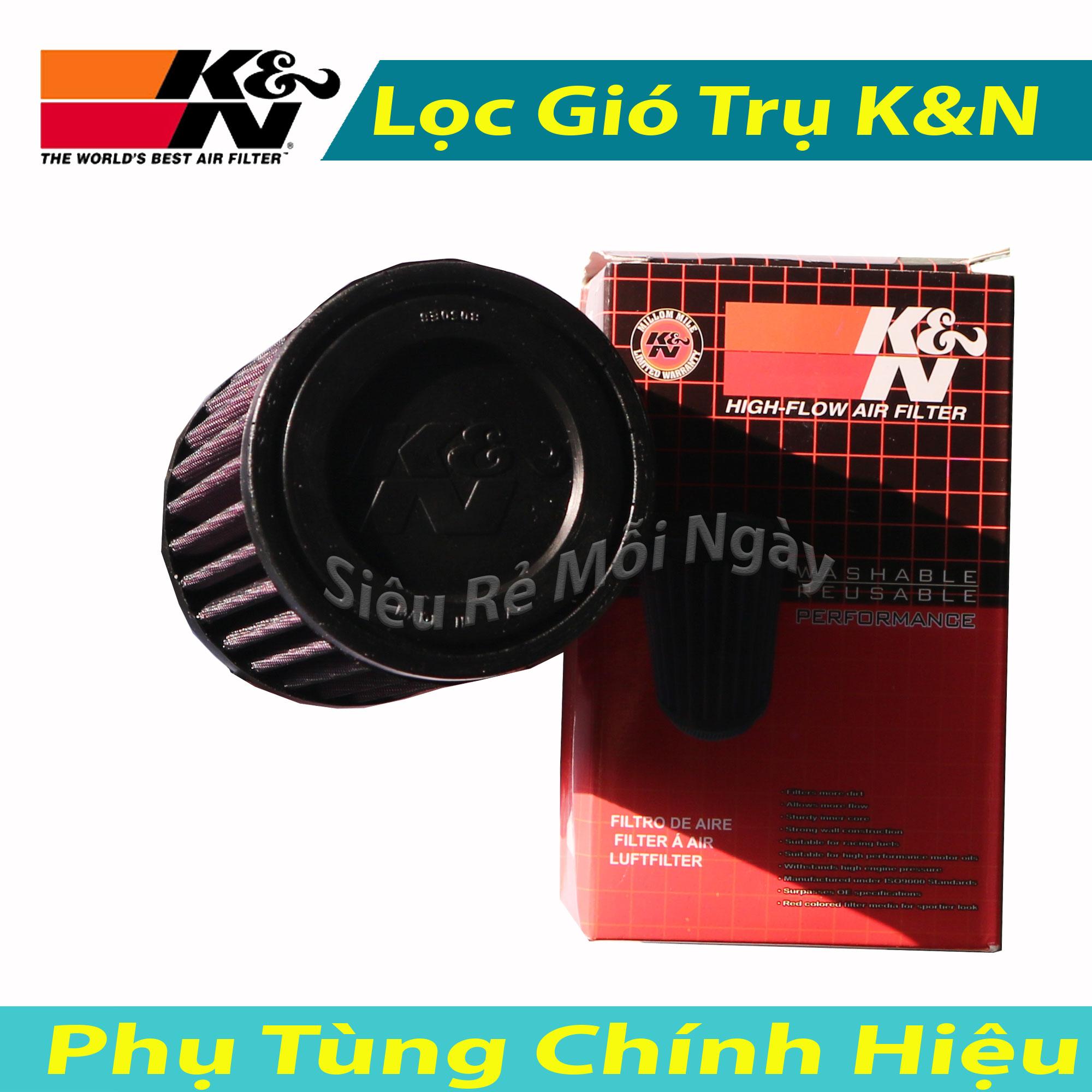 [HCM]Lọc Gió Trụ K&N RU 1280 Copy Supper