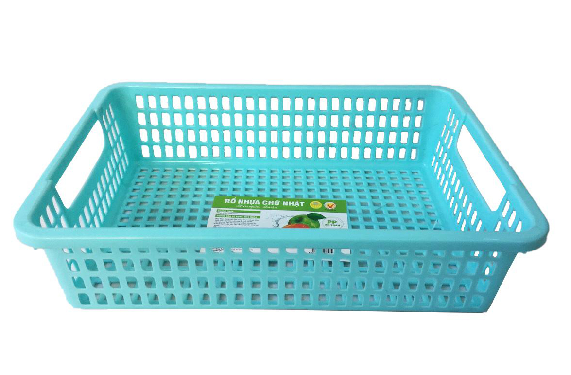 Rổ chữ nhật TƯ LẬP - 41cm