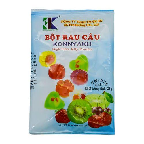 Bột rau câu konnyaku 22g