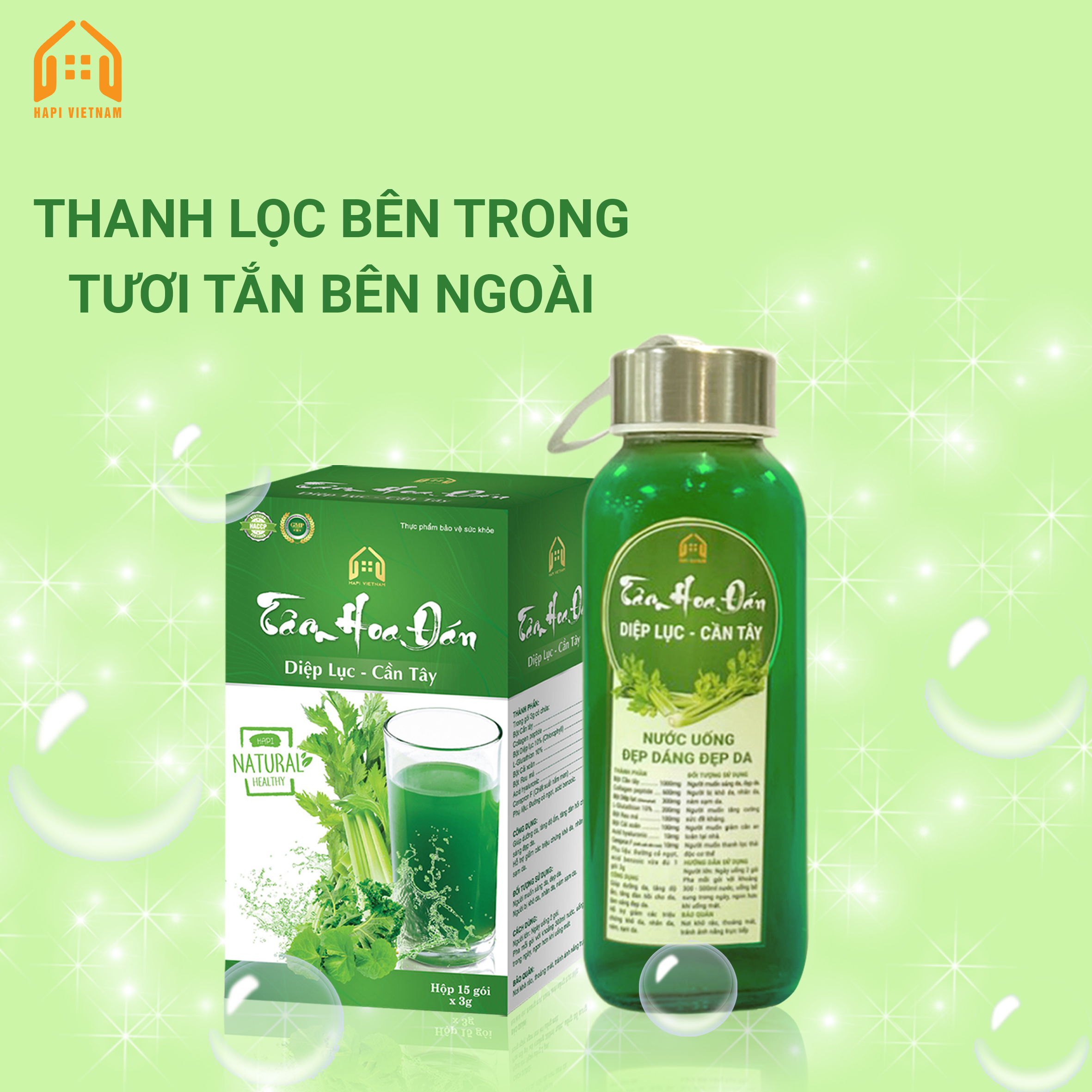 Tâm Hoa Đán - Diệp lục cần tây